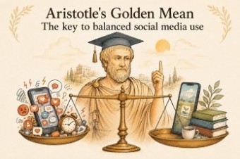 SNSとAI時代に向けたアリストテレスの『中庸』から得られる教訓『Wisdom Columns』